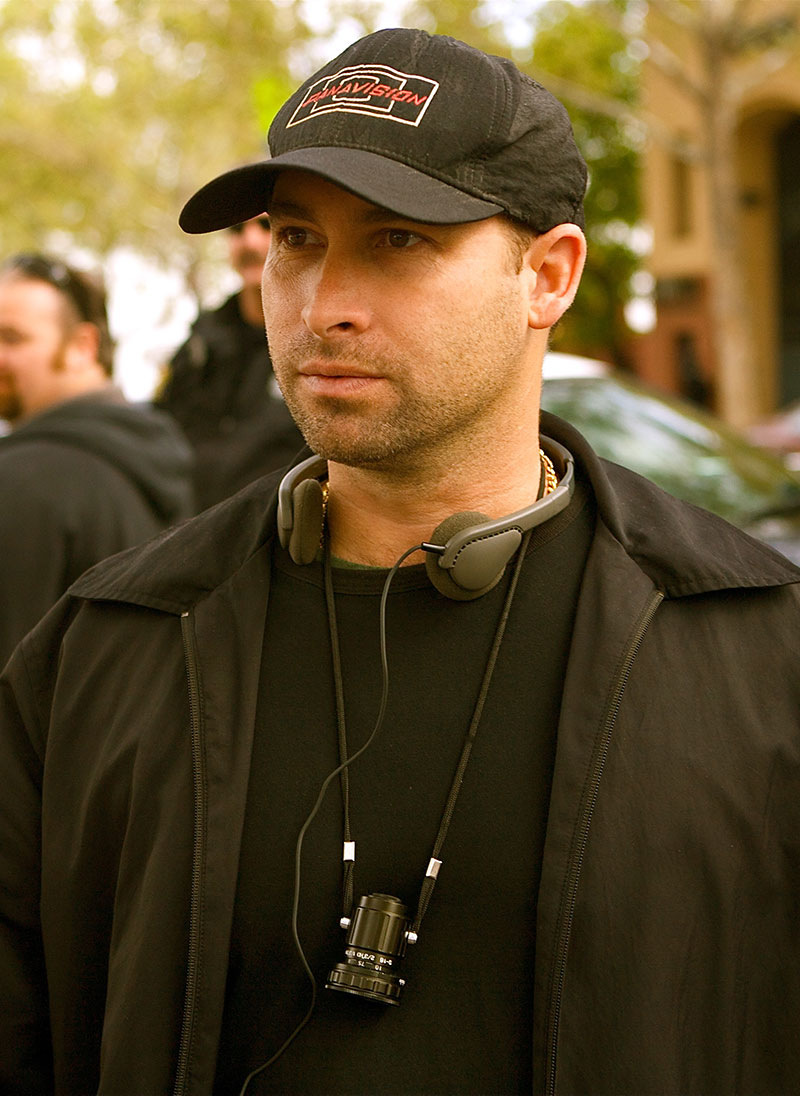 Steve Race on set